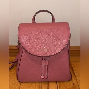 Beautiful pink authentic Kate Spade mini backpack purse. Used maybe 1-2 times.